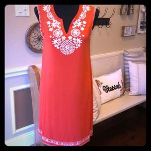 Beautiful embroidered dress.